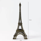 Conjunto de miniaturas de metal tema de monumentos