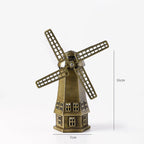Conjunto de miniaturas de metal tema de monumentos