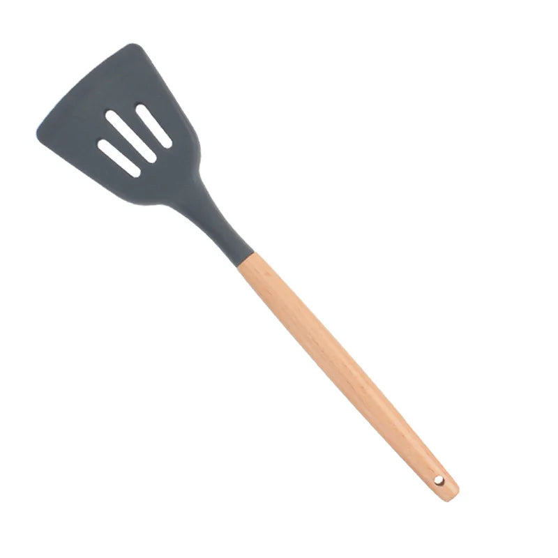 Conjunto de Utensílios de Cozinha de Silicone