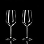 Taças de Cristal Haste Cravejada: Elegância para Brindar o Inesquecível