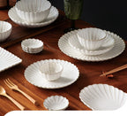 Conjunto de Prato  De Jantar Branco
