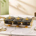 Conjunto de Assadeiras com Suporte