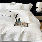Conjunto de Cama de Luxo em Algodão Egípcio