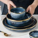 Conjunto de pratos de cerâmica de Luxo