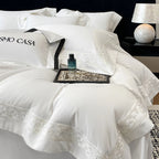 Conjunto de Cama de Luxo em Algodão Egípcio