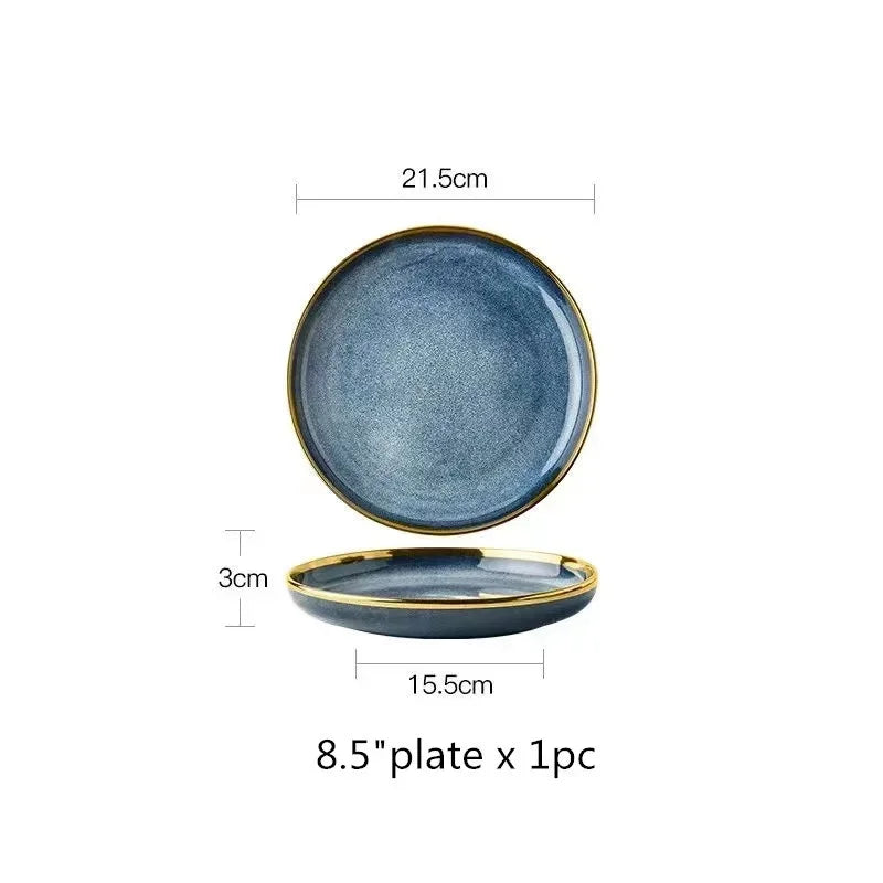 Conjunto de pratos de cerâmica de Luxo