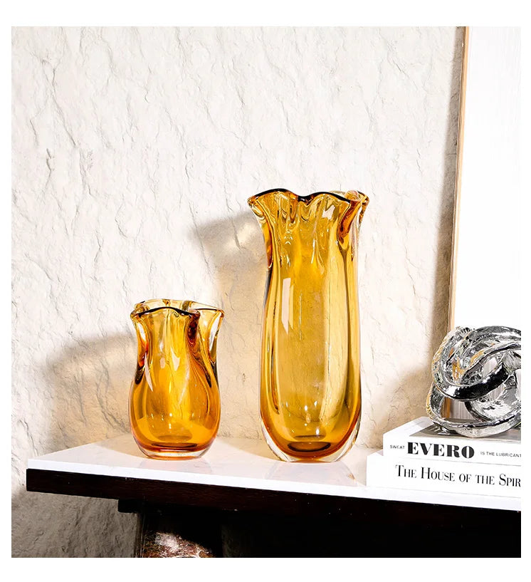 Vaso Feito à Mão em Murano