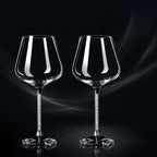 Taças de Cristal Haste Cravejada: Elegância para Brindar o Inesquecível