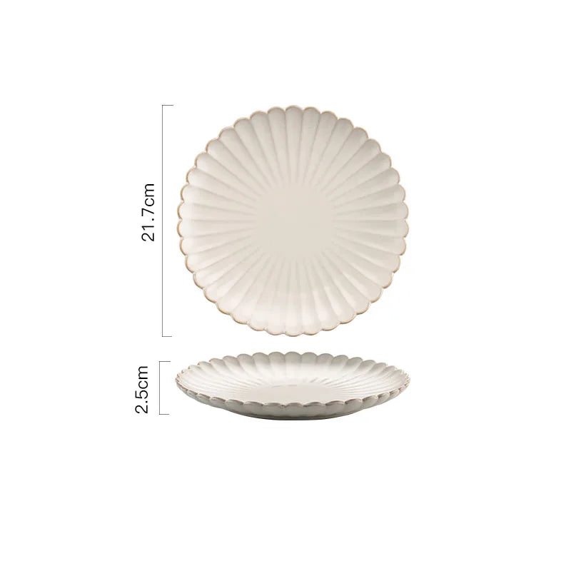Conjunto de Prato  De Jantar Branco