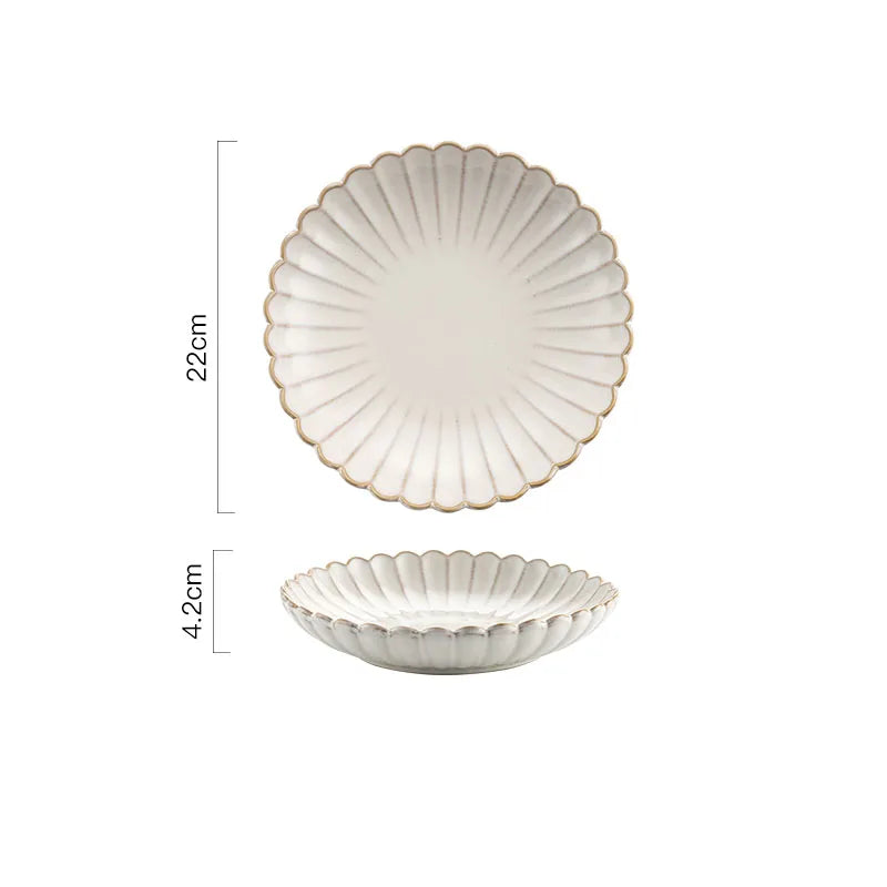 Conjunto de Prato  De Jantar Branco