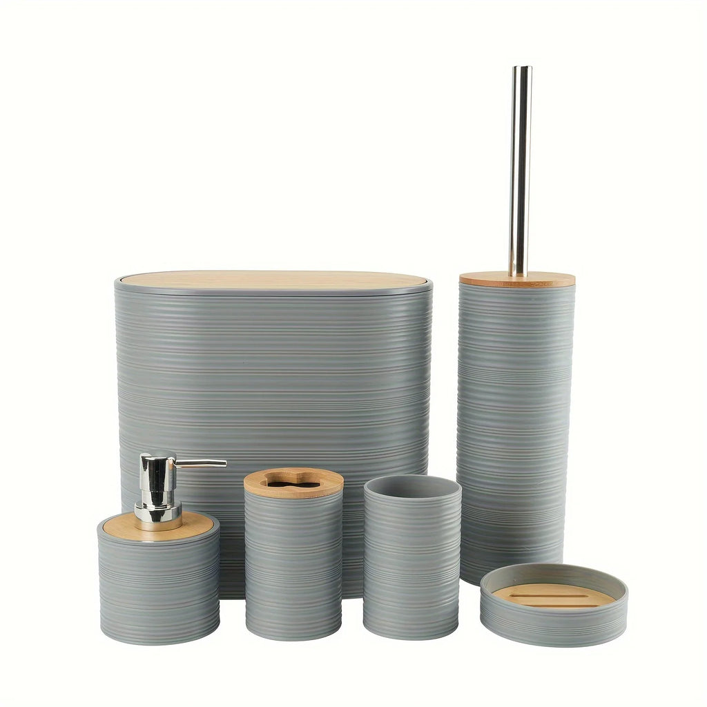 Conjunto de acessórios do banheiro
