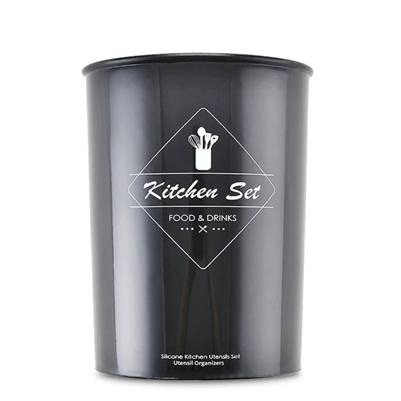 Conjunto de Utensílios de Cozinha de Silicone