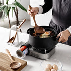 Kit Utensílios de Madeira Teca: Natural, Artesanal e Feito para Durar