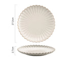 Conjunto de Prato  De Jantar Branco
