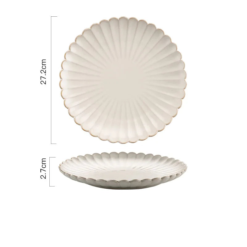 Conjunto de Prato  De Jantar Branco