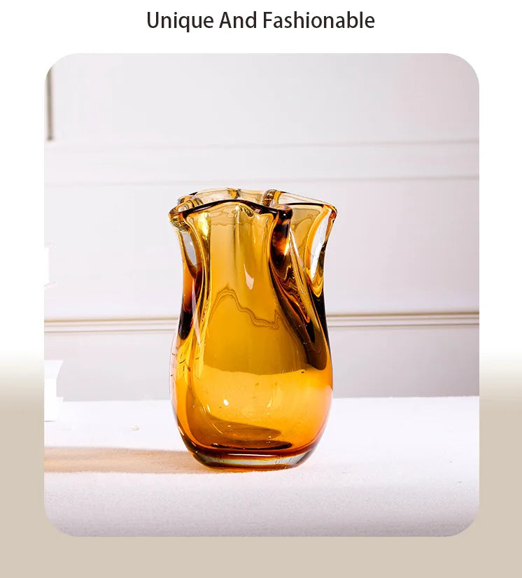 Vaso Feito à Mão em Murano