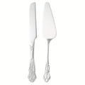 Kit Pá e Faca para Bolo Vintage: Aço Inox com Cabo Barroco