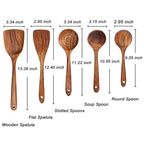 Kit Utensílios de Madeira Teca: Natural, Artesanal e Feito para Durar