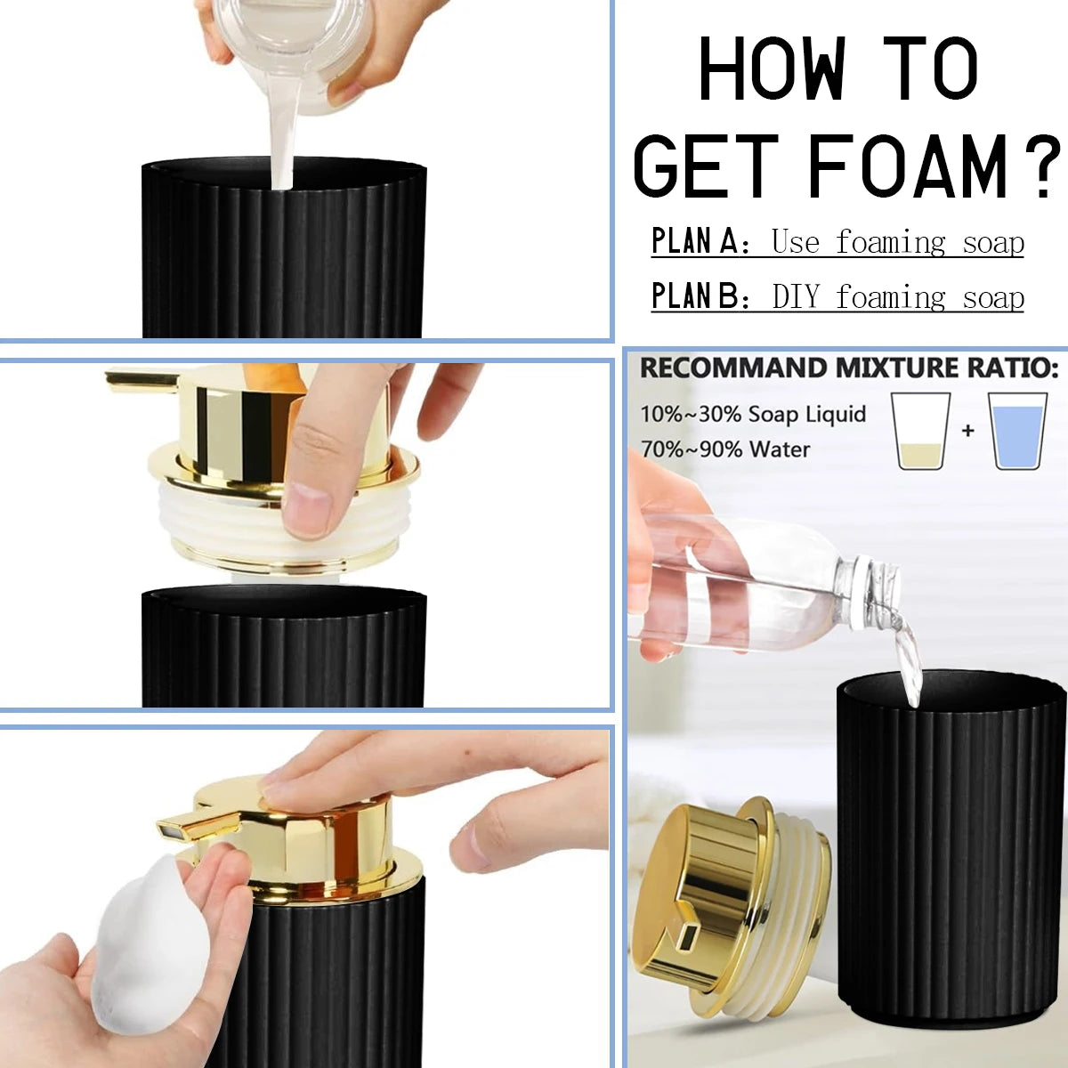Conjunto de acessórios para banheiro