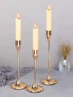 Castiçais de Velas em Metal Estilo Europeu